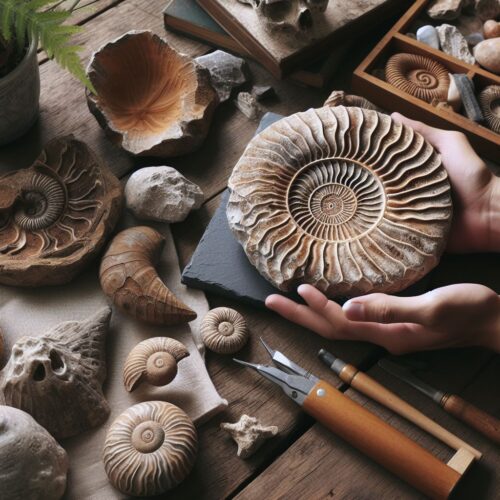 Fossilien_LNDW_Lise Meitner OSZ